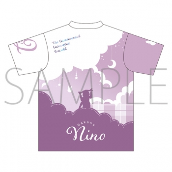 グッズ-Tシャツ】五等分の花嫁＊ フルグラフィックTシャツ／中野二乃 