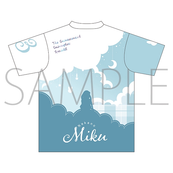 グッズ-Tシャツ】五等分の花嫁＊ フルグラフィックTシャツ／中野三玖 