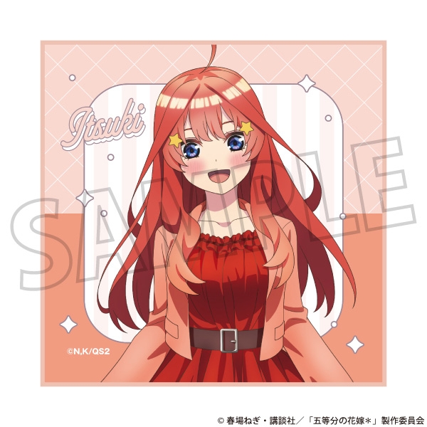 【グッズ-タオル】五等分の花嫁＊ ミニタオル／中野五月