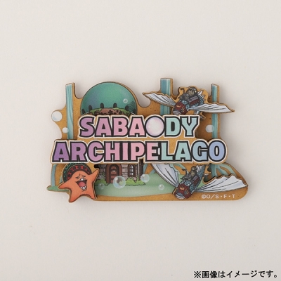 【グッズ-マグネット】ONE PIECE スーベニア マグネット/シャボンディ諸島編