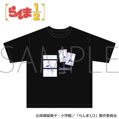 【グッズ-Tシャツ】らんま1/2 Space A la mode T-shirt Collection ブラック/M