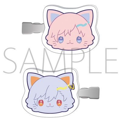 【グッズ-ヘアバンド】A3! withCAT illustration Ver. 前髪クリップ/向坂 椋・斑鳩三角