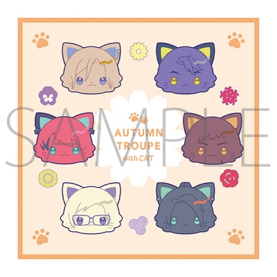 【グッズ-タオル】A3! withCAT illustration Ver. ハンドタオル/秋組