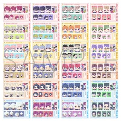 【グッズ-ブロマイド】A3! 証明写真館(トレーディング)/Anniversary マスコット