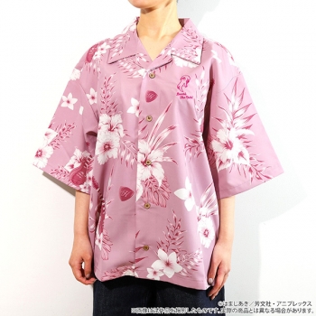 グッズ-Tシャツ】ぼっち・ざ・ろっく！ アロハシャツ／後藤ひとり 