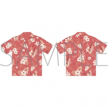 グッズ-Tシャツ】ぼっち・ざ・ろっく！ アロハシャツ／喜多郁代 