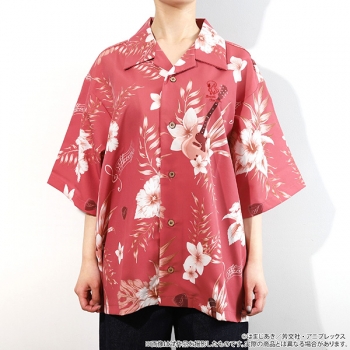 グッズ-Tシャツ】ぼっち・ざ・ろっく！ アロハシャツ／喜多郁代 