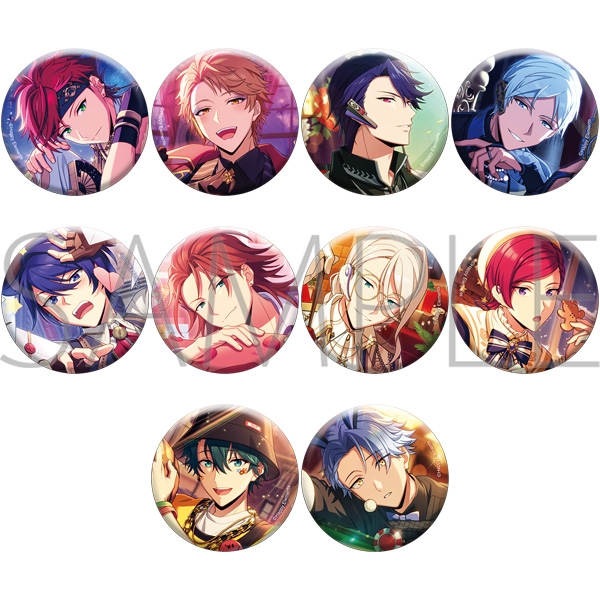 【グッズ-バッチ】エリオスライジングヒーローズ ホログラムキャラバッジコレクション／A