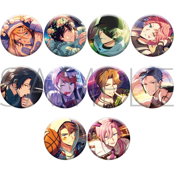 【グッズ-バッチ】エリオスライジングヒーローズ ホログラムキャラバッジコレクション／B