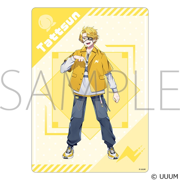 【グッズ-下敷き】カラフルピーチ 下敷き／たっつん