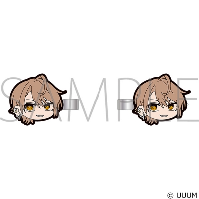 【グッズ-ヘアバンド】カラフルピーチ  前髪クリップ/うり