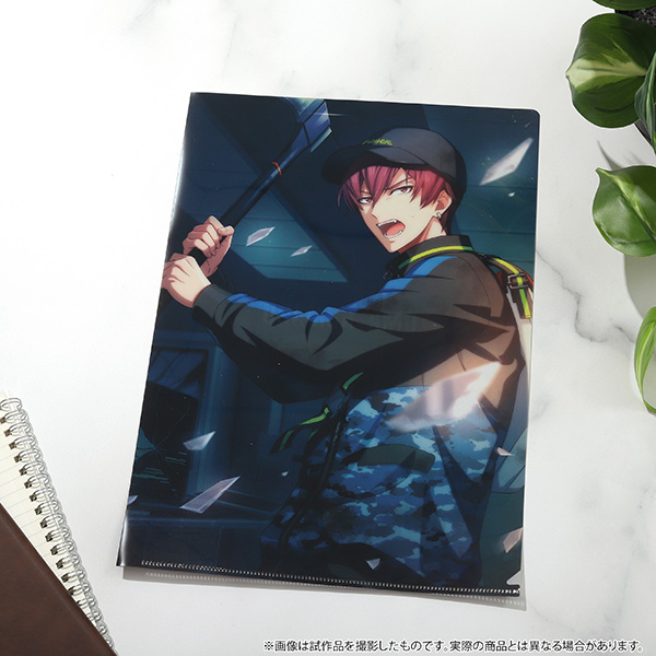 【グッズ-クリアファイル】アイドリッシュセブン クリアファイル／狗丸トウマ　DUSK TiLL DAWN 2