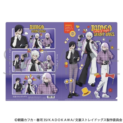 【グッズ-クリアファイル】文豪ストレイドッグス クリアファイル/フョードル・D、ニコライ・G、シグマ