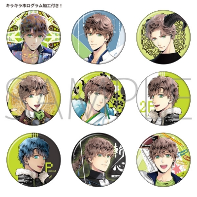 【グッズ-バッチ】SQ キャラバッジコレクション/QUELL/堀宮英知/AGFSelection