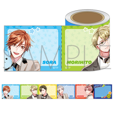 【グッズ-メモ帳】ALIVE ロール付箋/SOARA