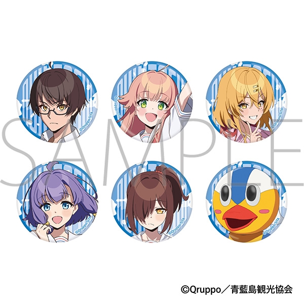 【グッズ-バッチ】ぬきたし THE ANIMATION キャラバッジコレクション