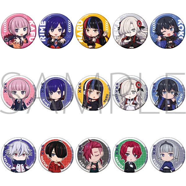 【グッズ-バッチ】神椿市建設中。 キャラバッジコレクション／B