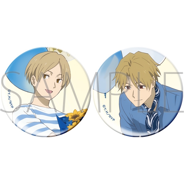 【グッズ-バッチ】夏目友人帳 缶バッジセット