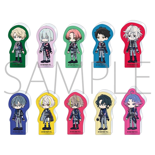 【グッズ-スタンドポップ】18TRIP ころっとアクリルフィギュアコレクション／vol.2　B夕班・夜班