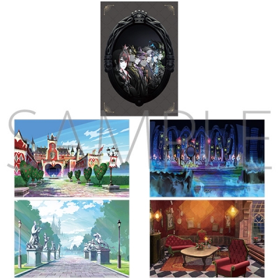 【グッズ-ポストカード】ディズニー ツイステッドワンダーランド ザ アニメーション ポストカードセット