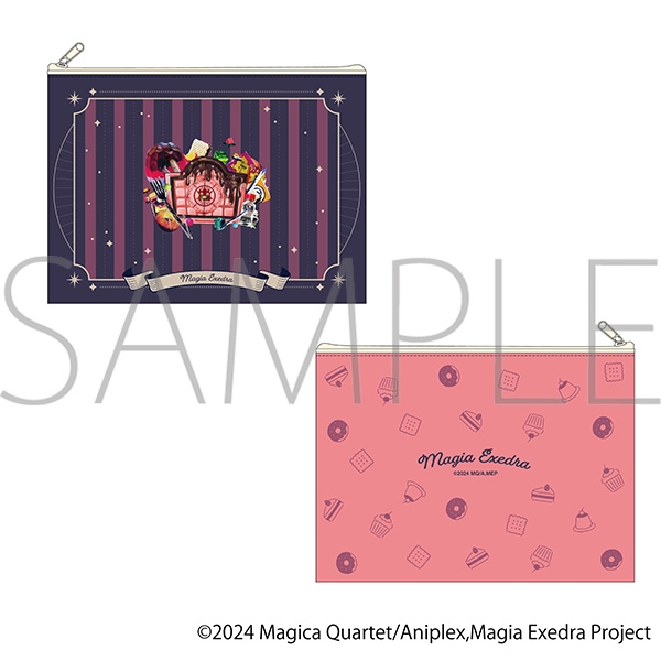 【グッズ-ポーチ】魔法少女まどか☆マギカ Magia Exedra フラットポーチ