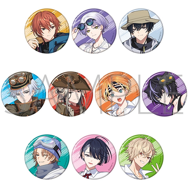 【グッズ-バッチ】18TRIP キャラバッジコレクション／vol.4　朝班・昼班