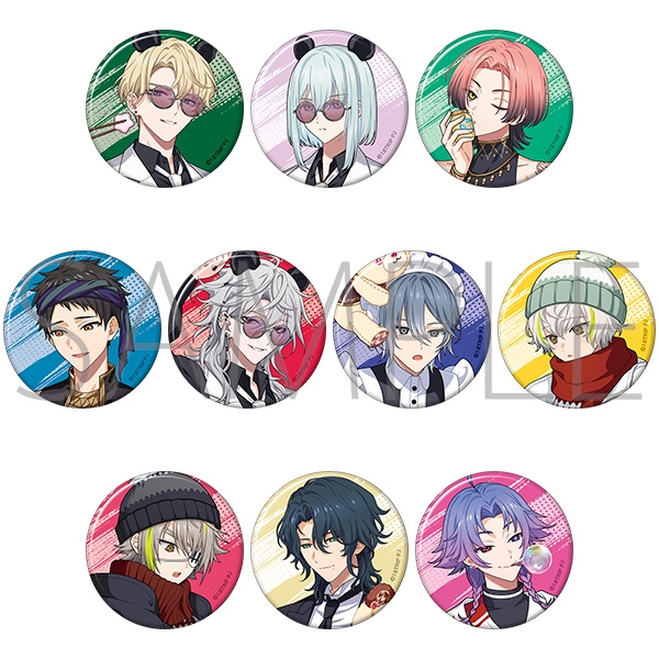 【グッズ-バッチ】18TRIP キャラバッジコレクション／vol.4　夕班・夜班