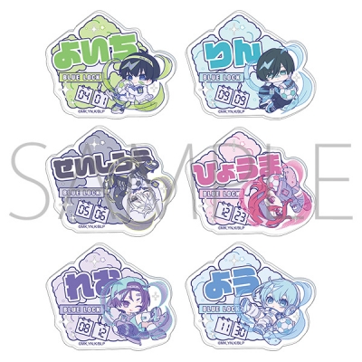 【グッズ-バッチ】ブルーロック2期 お名前バッジコレクション(ぱすてるぽっぷ)