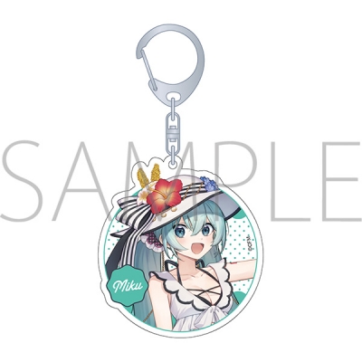 【グッズ-キーホルダー】初音ミクシリーズ アクリルキーホルダー/初音ミク 水着