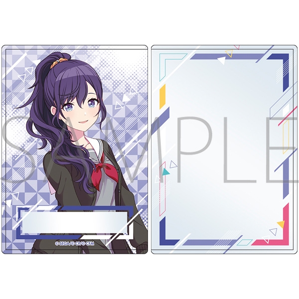 【グッズ-カードケース】プロジェクトセカイ カラフルステージ! feat. 初音ミク 硬質カードケース/リニューアルver. 朝比奈 まふゆ