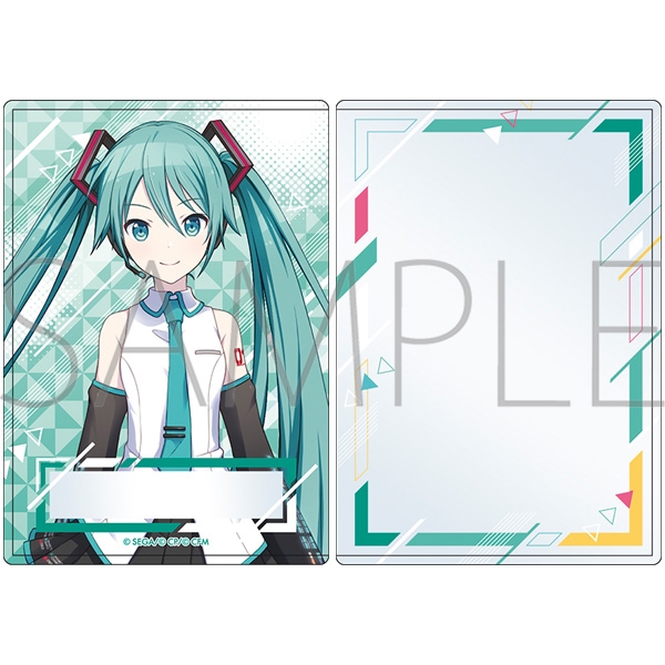 【グッズ-カードケース】プロジェクトセカイ カラフルステージ！ feat. 初音ミク 硬質カードケース／リニューアルver.　初音ミク