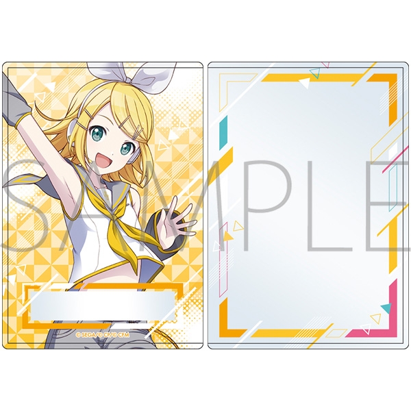 【グッズ-カードケース】プロジェクトセカイ カラフルステージ！ feat. 初音ミク 硬質カードケース／リニューアルver.　鏡音リン