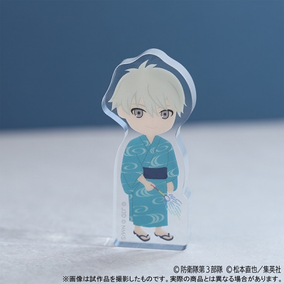 【グッズ-置きもの】怪獣8号 ミニアクリルブロック/ちびキャラ浴衣Ver. 市川 レノ