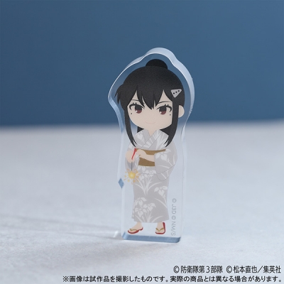 【グッズ-置きもの】怪獣8号 ミニアクリルブロック/ちびキャラ浴衣Ver. 亜白 ミナ