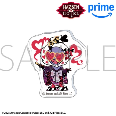 【グッズ-ピンバッチ】ハズビン・ホテルへようこそ アクリルピンズ/ヴァレンティノ 和服 ミニ