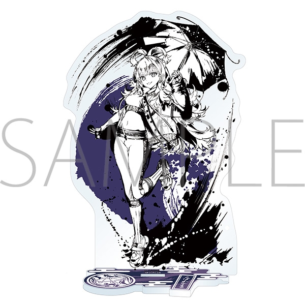 【グッズ-スタンドポップ】ホロライブ ビッグアクリルスタンド／墨彩の宴ver.　こぼ・かなえる