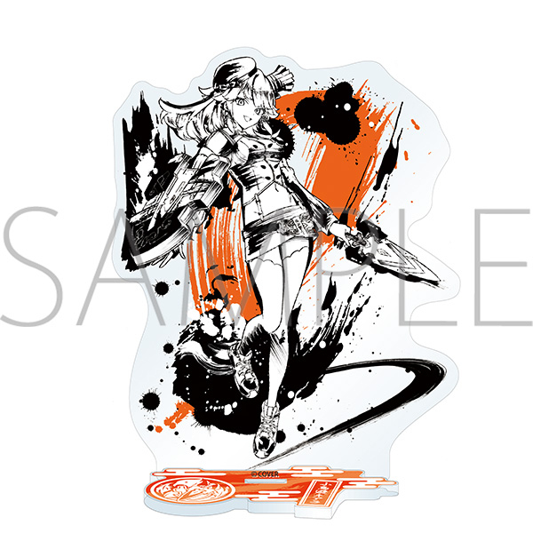 【グッズ-スタンドポップ】ホロライブ ビッグアクリルスタンド／墨彩の宴ver.　小鳥遊キアラ