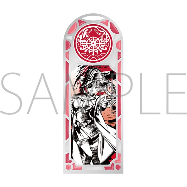 【グッズ-ブックマーカー】ホロライブ メタルブックマーカー／墨彩の宴ver.　宝鐘マリン