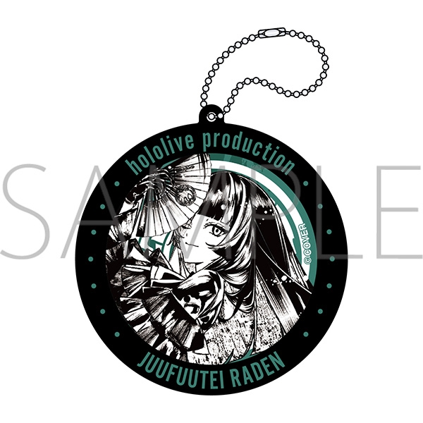 【グッズ-コースター】ホロライブ ラバーコースター／墨彩の宴ver.　儒烏風亭らでん