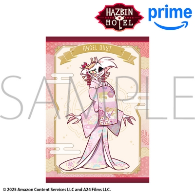 【グッズ-ポスター】ハズビン・ホテルへようこそ B2布ポスター/エンジェル・ダスト 和服