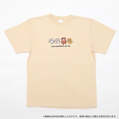 【グッズ-Tシャツ】集英社 【Space A la mode】氷の城壁 Tシャツ/アイボリー