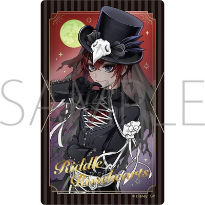 【グッズ-カード】ディズニー ツイステッドワンダーランド メタルクリアカード/Halloween ver.2025