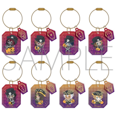 【グッズ-キーホルダー】ディズニー ツイステッドワンダーランド アクリルキーホルダーコレクション/Halloween ver.2025 vol.1