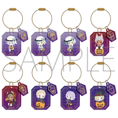 【グッズ-キーホルダー】ディズニー ツイステッドワンダーランド アクリルキーホルダーコレクション/Halloween ver.2025 vol.2
