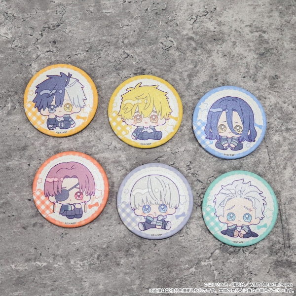 [Good-Batch] WIND BREAKER Pearl Badge Collection/Minipianzu