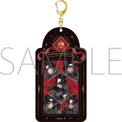 【グッズ-カード】ディズニー ツイステッドワンダーランド カードホルダー&カードセット/Halloween ver.2025 ハーツラビュル寮