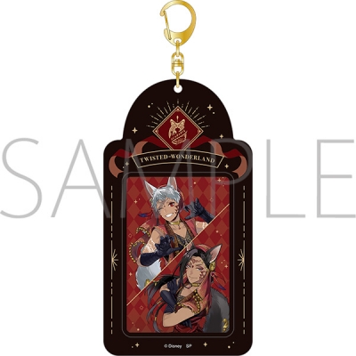 【グッズ-カード】ディズニー ツイステッドワンダーランド カードホルダー&カードセット/Halloween ver.2025 スカラビア寮