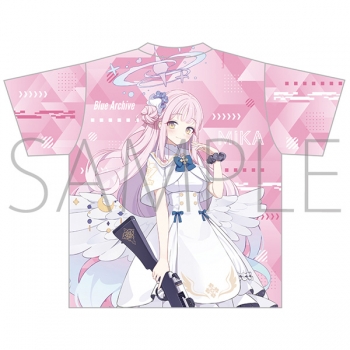 グッズ-Tシャツ】ブルーアーカイブ フルグラフィックTシャツ／ミカ 