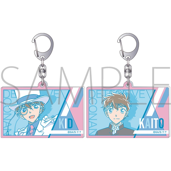 【グッズ-キーホルダー】名探偵コナン チェンジングアクリルキーホルダー／怪盗キッド・黒羽快斗