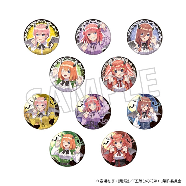 【グッズ-バッチ】五等分の花嫁＊ キャラバッジコレクション